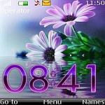 Digital flower clock.nth